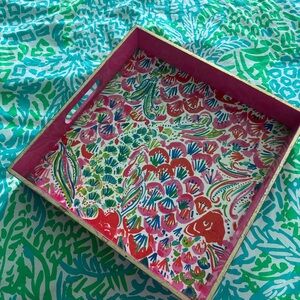 Colorful Decorative Tray Lilly Pulitzer
